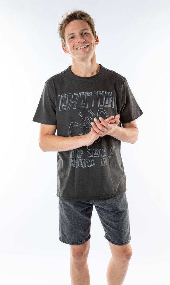 Led Zeppelin T-shirt - USA '77 Amplified