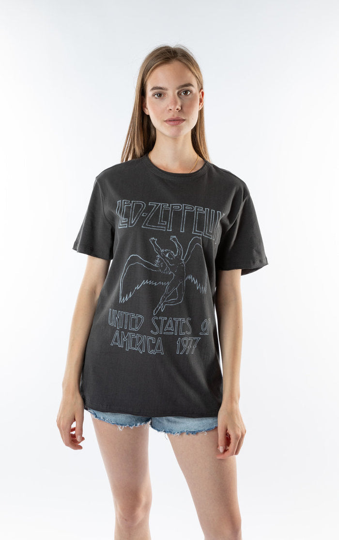 Led Zeppelin T-shirt - USA '77 Amplified