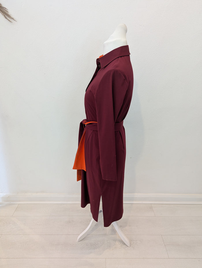 Lennon Courtney Burgundy Dress 12