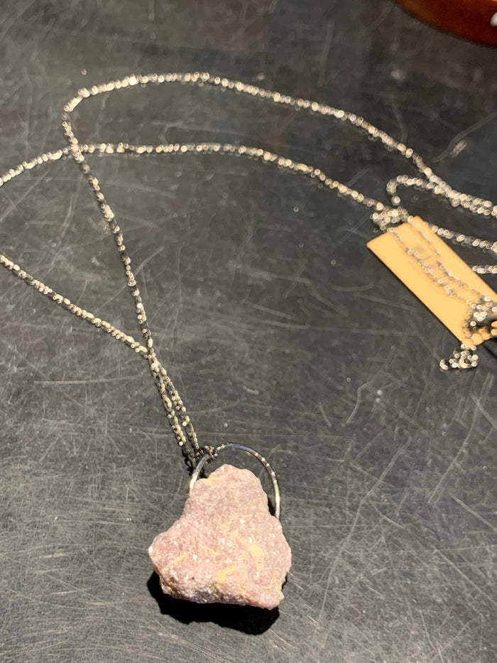 Lepidolite Pendant
