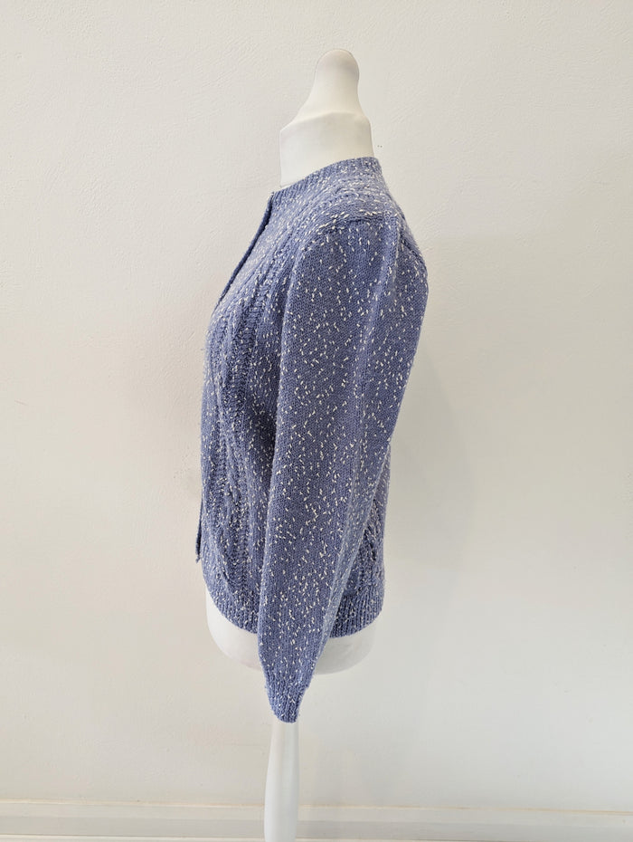 Lilac knit cardie 12