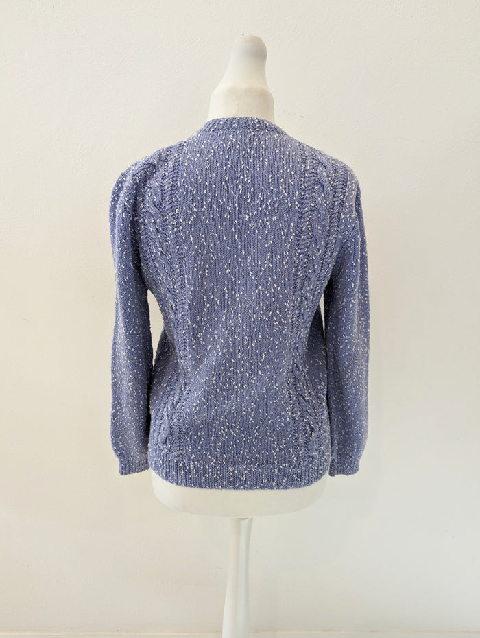 Lilac knit cardie 12