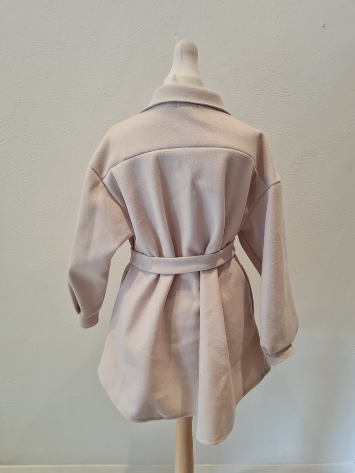 Lily Lu Cream Shacket M