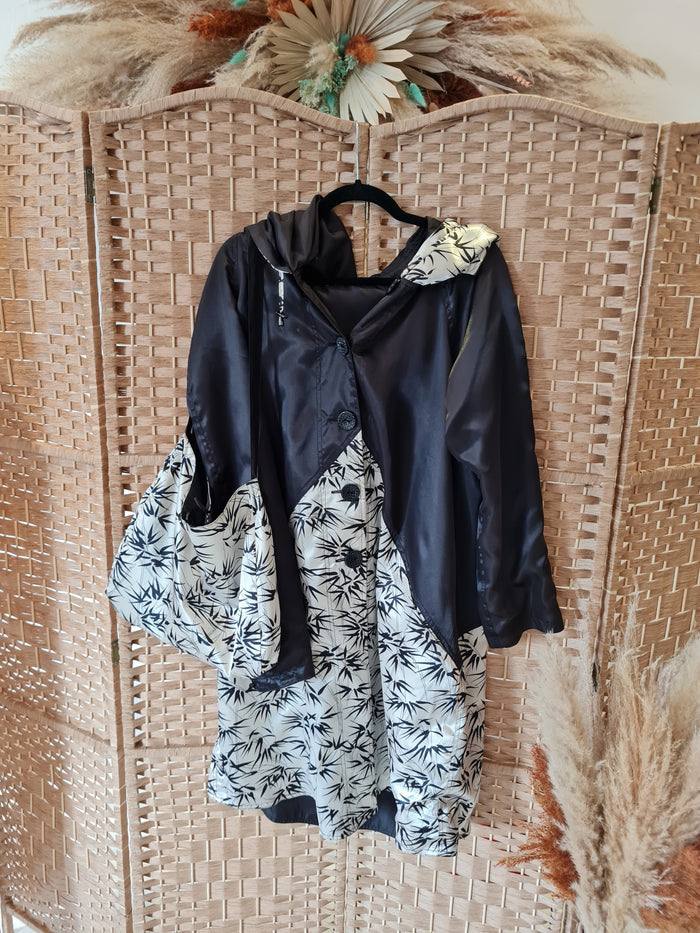 Lindy Reversible Coat & Bag Size M/L
