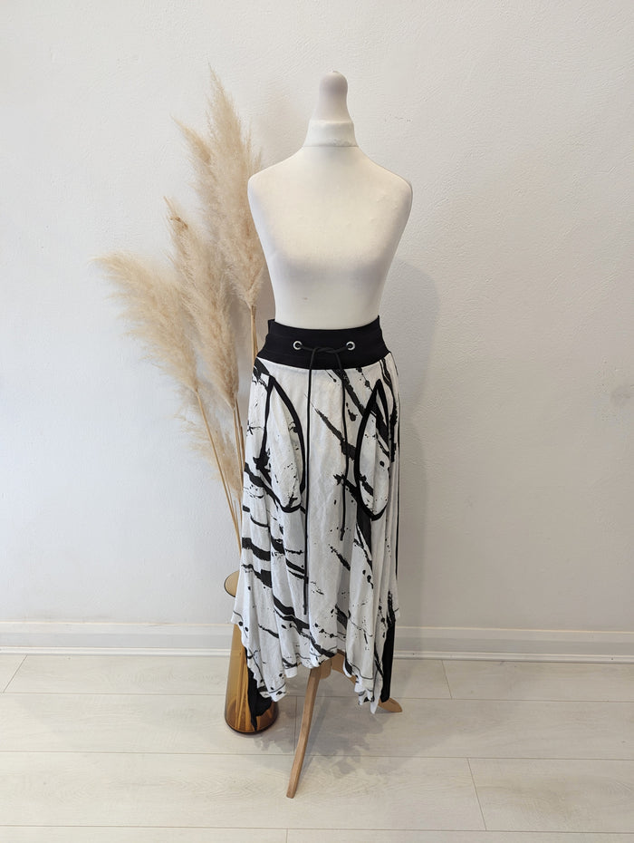 Link Black/White Skirt S