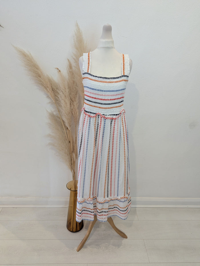 Lipsy Multi Circle Dress 10