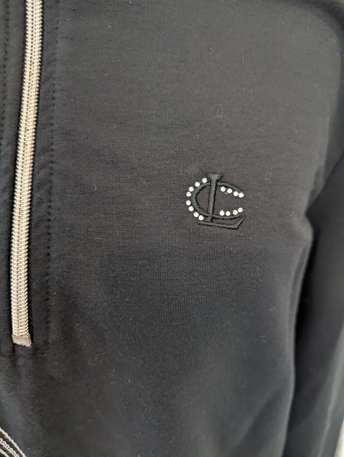 Lisa Campione NY Black Half Zip 10