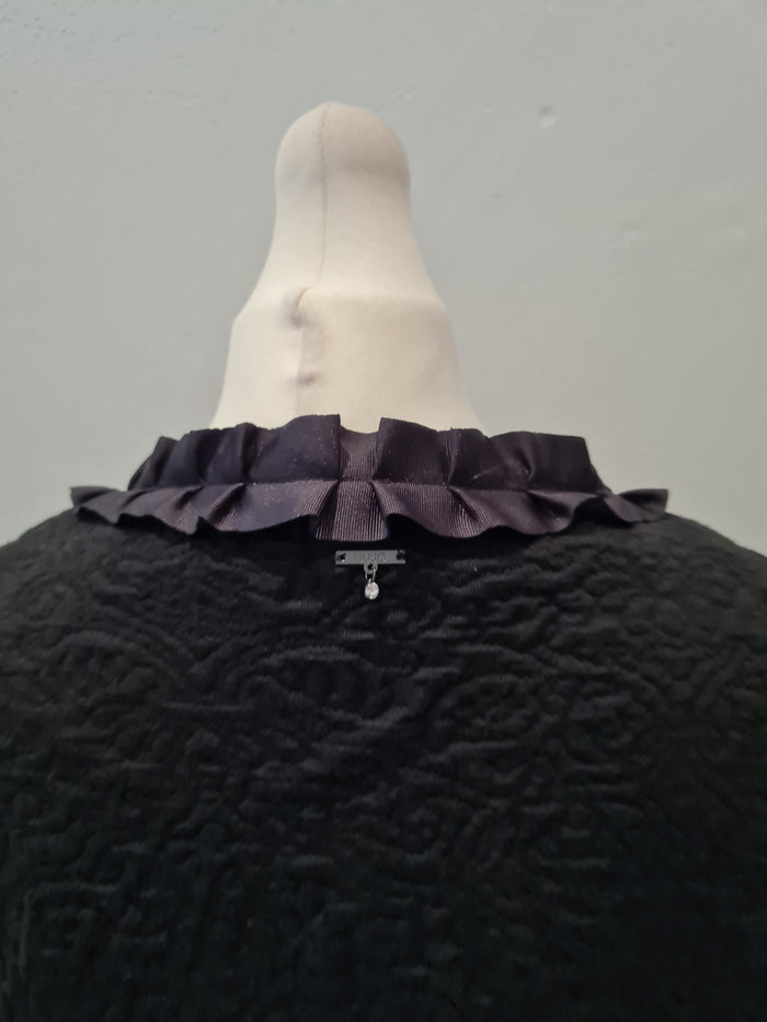 Liu Jo  Black Coat Size 10