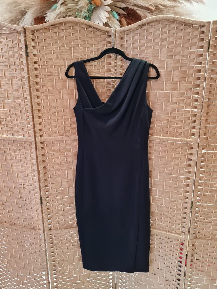 LK Bennett Black Evening Dress 10