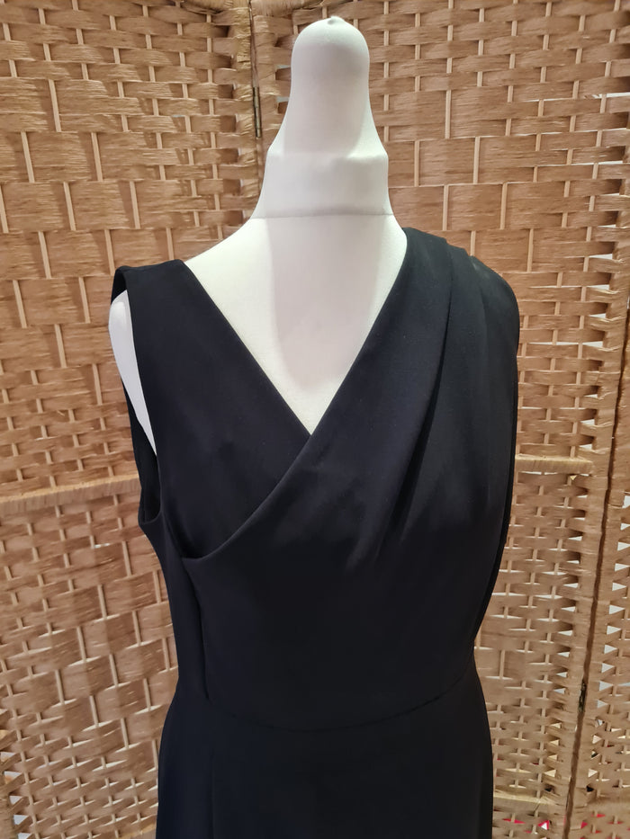 LK Bennett Black Evening Dress 10