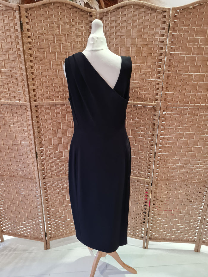 LK Bennett Black Evening Dress 10