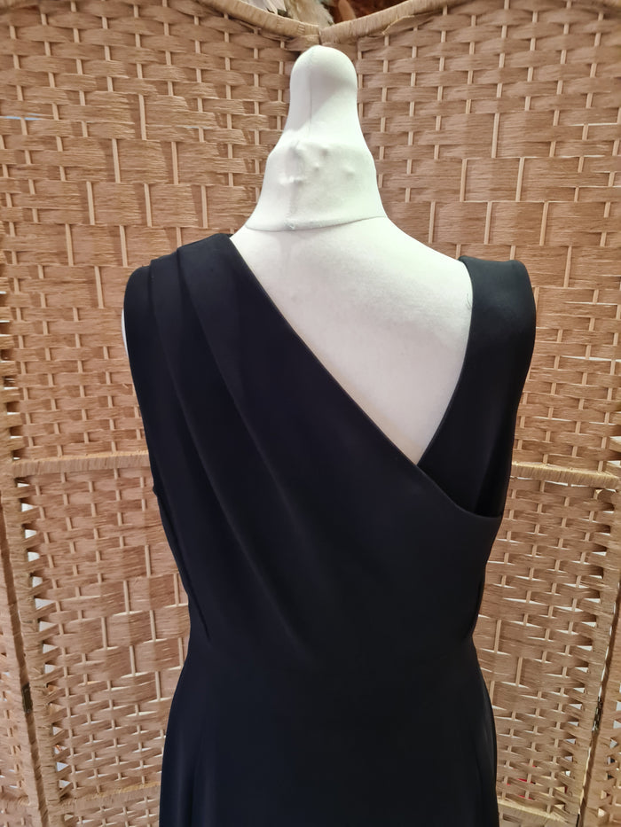 LK Bennett Black Evening Dress 10