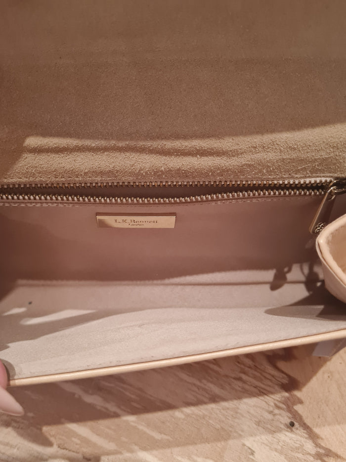 LK Bennett Taupe Clutch NWT