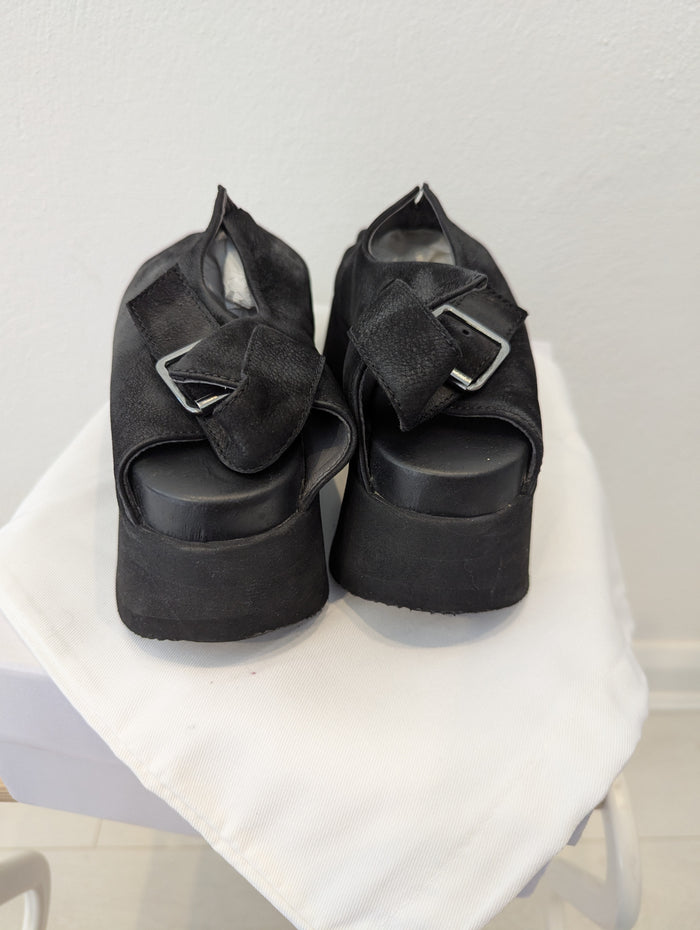 Lofina Black Sandals 5 RRP £279