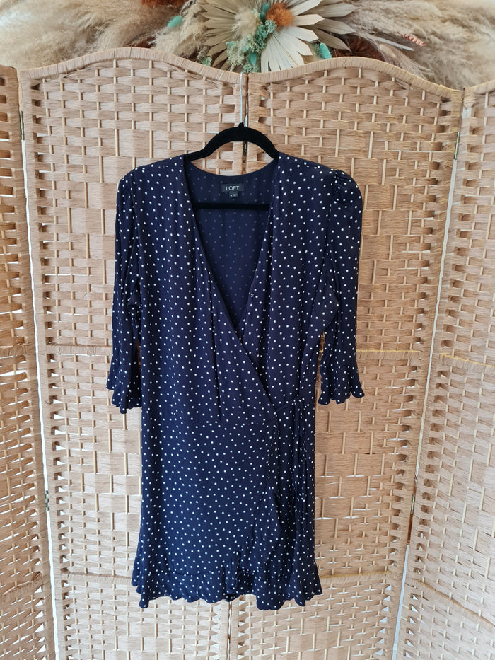 Loft Navy Dot Playsuit 10