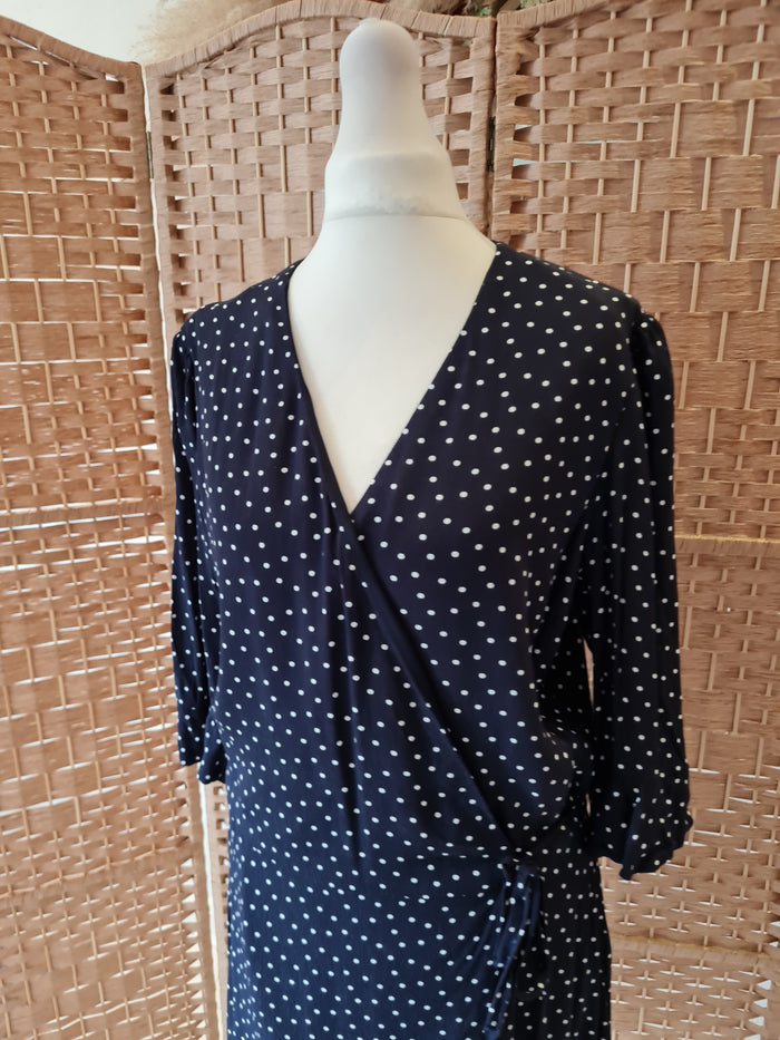 Loft Navy Dot Playsuit 10