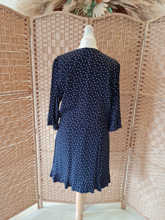 Loft Navy Dot Playsuit 10