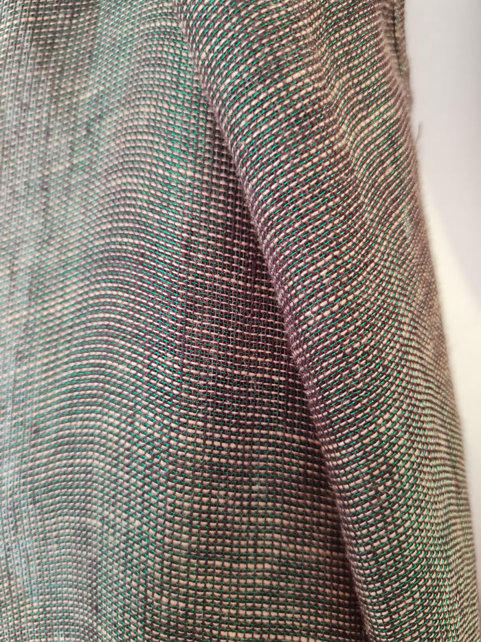 Loganz Green Linen Scarf NWT