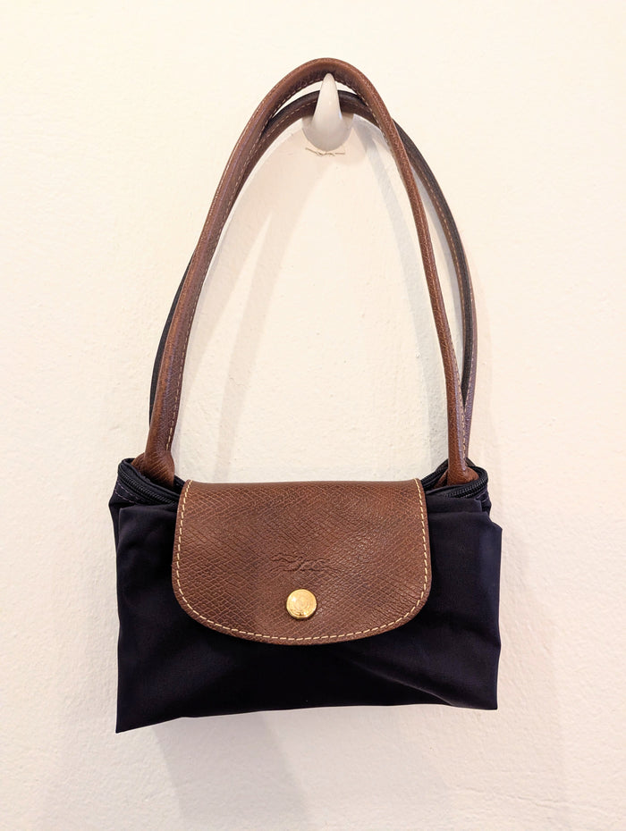 Longchamp purple tote