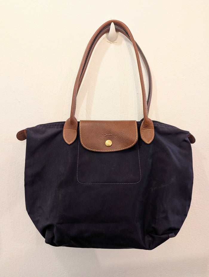 Longchamp purple tote