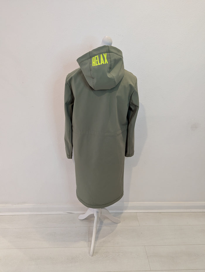 Love Moschino Green Rain Coat 8