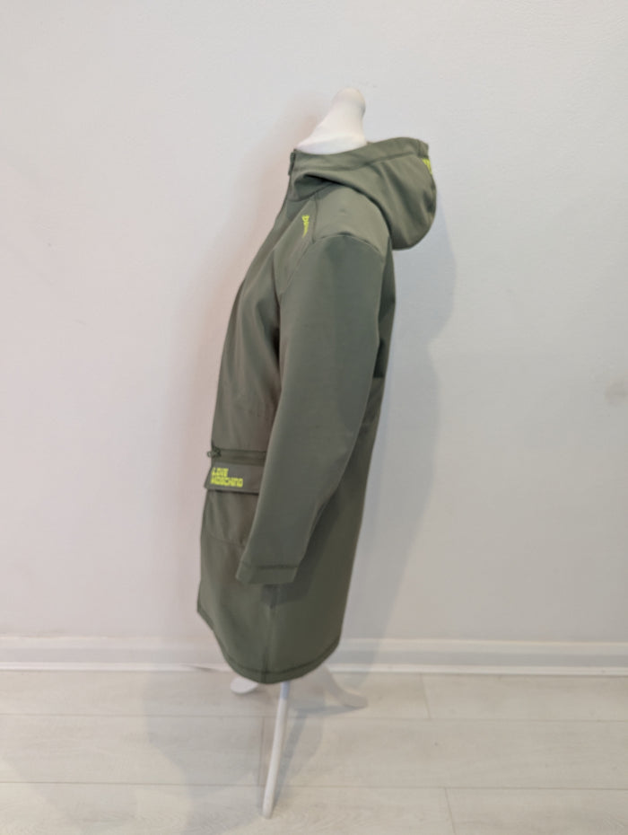 Love Moschino Green Rain Coat 8