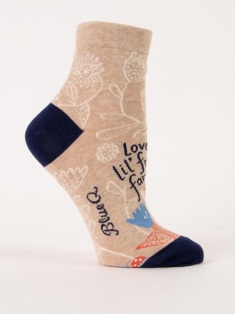 Love My Lil' Friend Family W-Ankle Socks BLUEQ