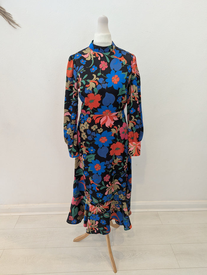 Love Sunshine Floral Maxi Dress Small