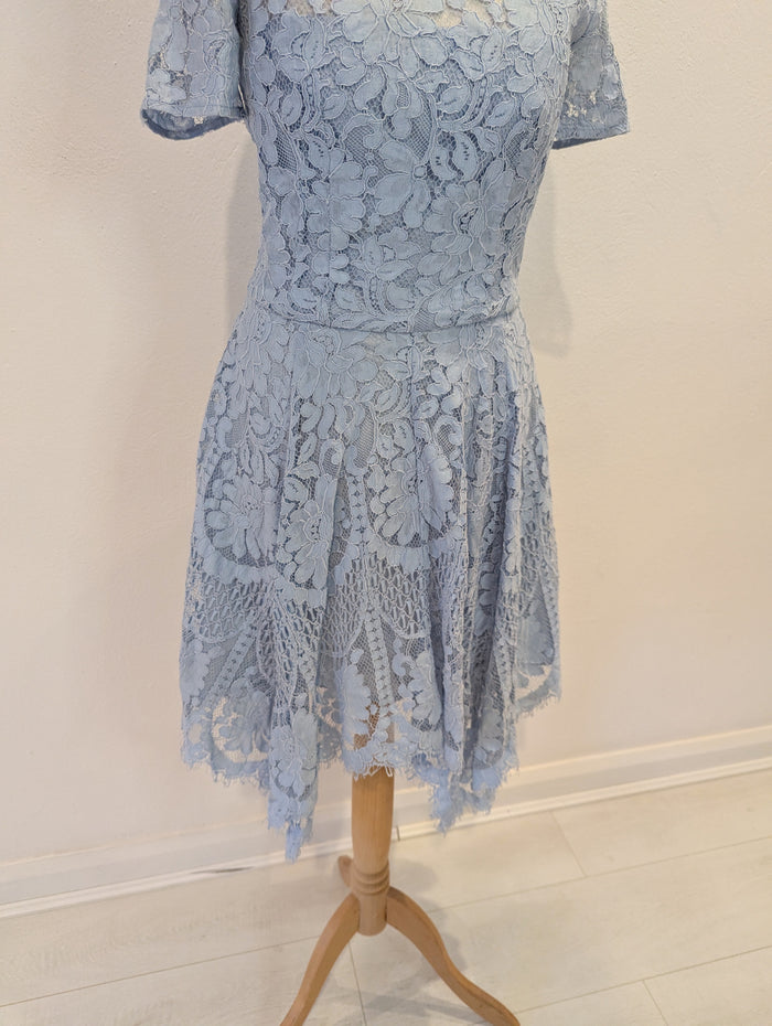 Lover The Label Blue Lace dress 6/8