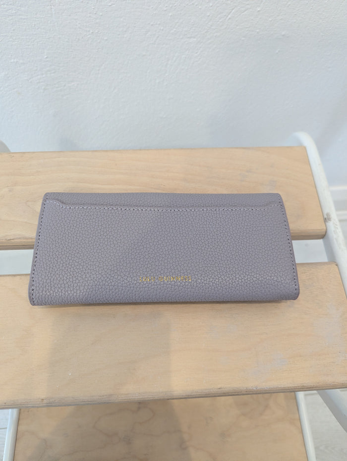 Lulu Guinness purple Cora wallet RRP £165