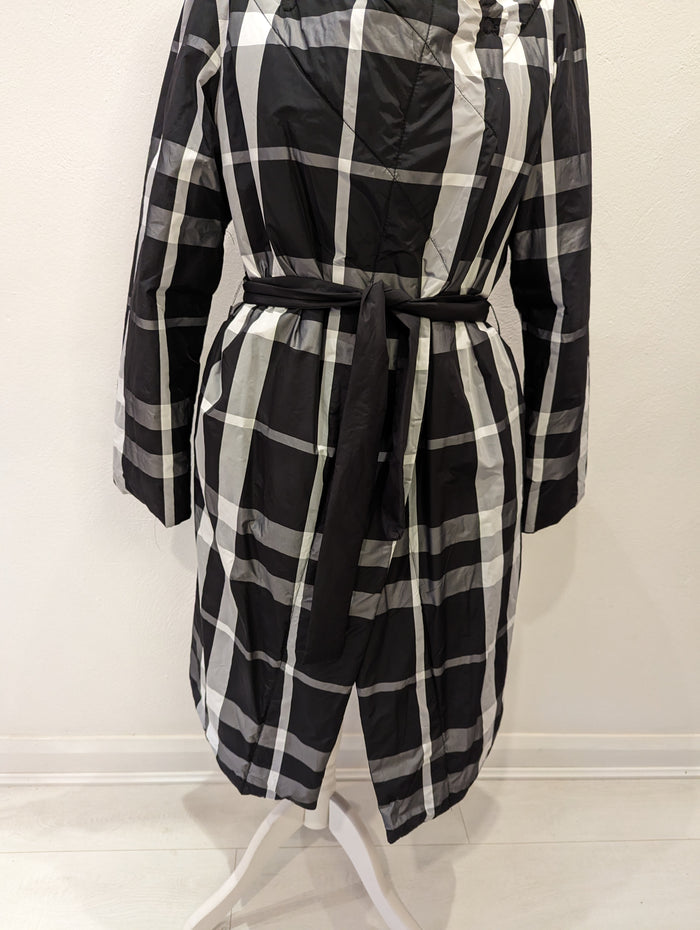 Luukaa reversible checked coat M/L