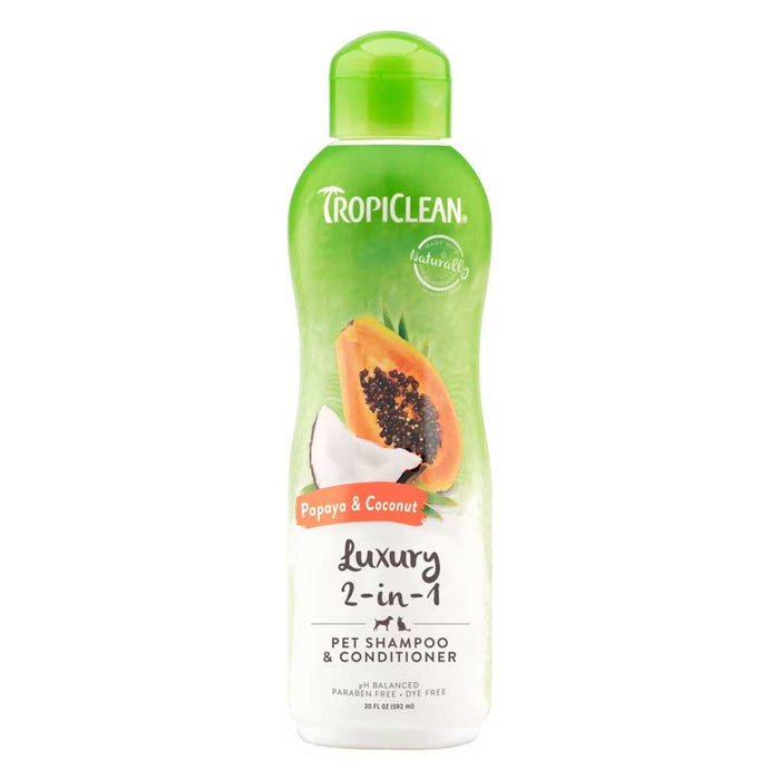 Luxury 2-in-1 Papaya & Coconut Shampoo 20oz
