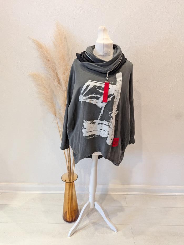 Made In Italy Hooded Top One Size