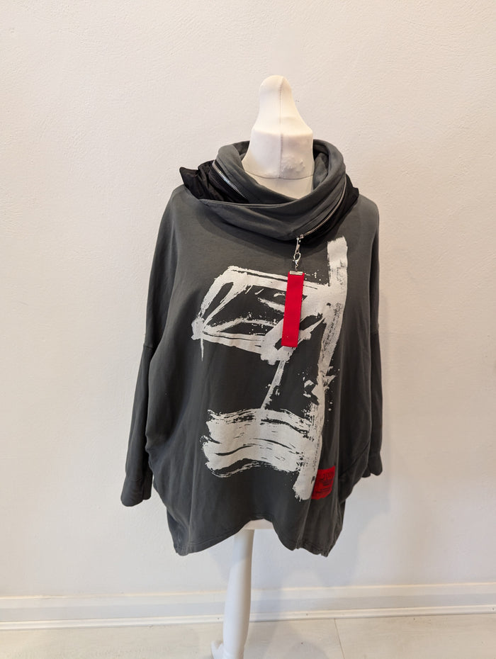 Made In Italy Hooded Top One Size