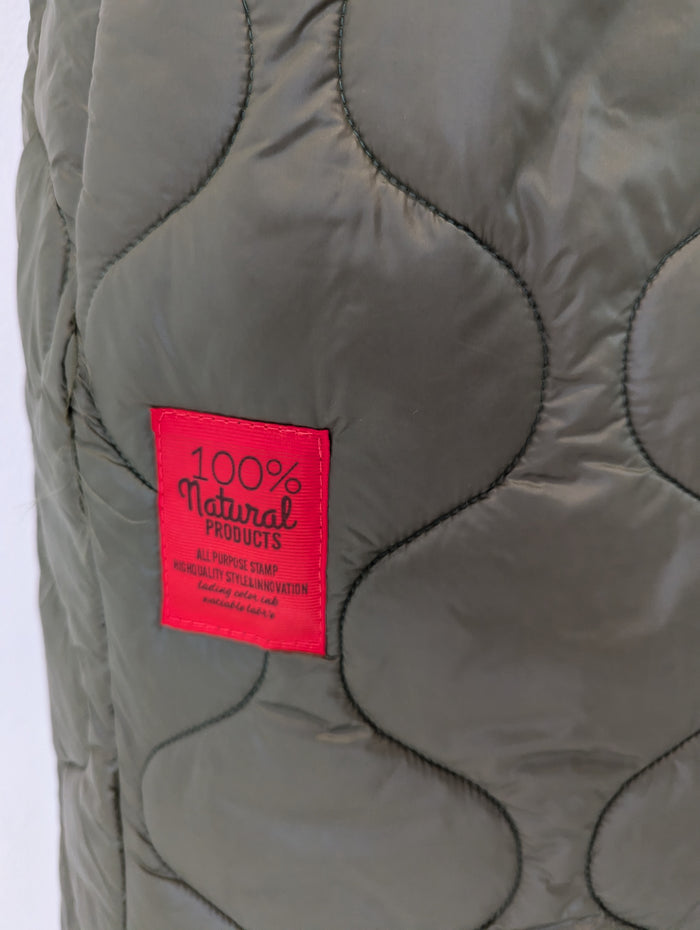 Made in Italy Khaki Long Gilet M\L