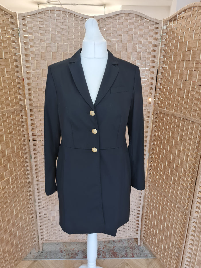 Madeline Long Black Blazer 14