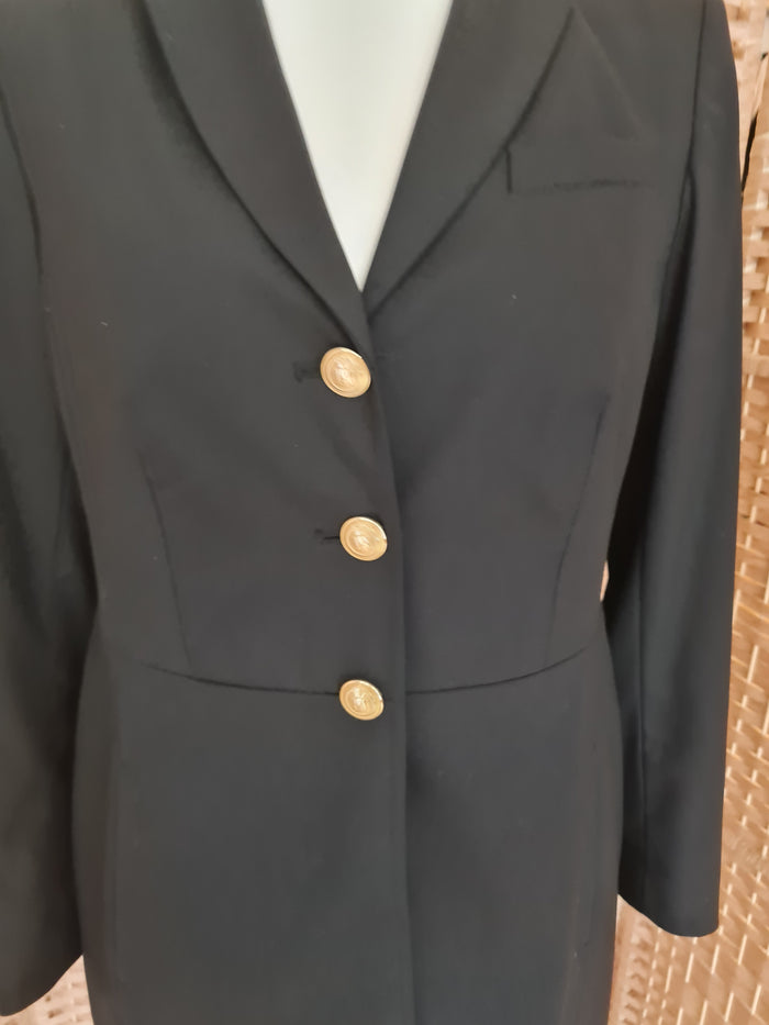 Madeline Long Black Blazer 14