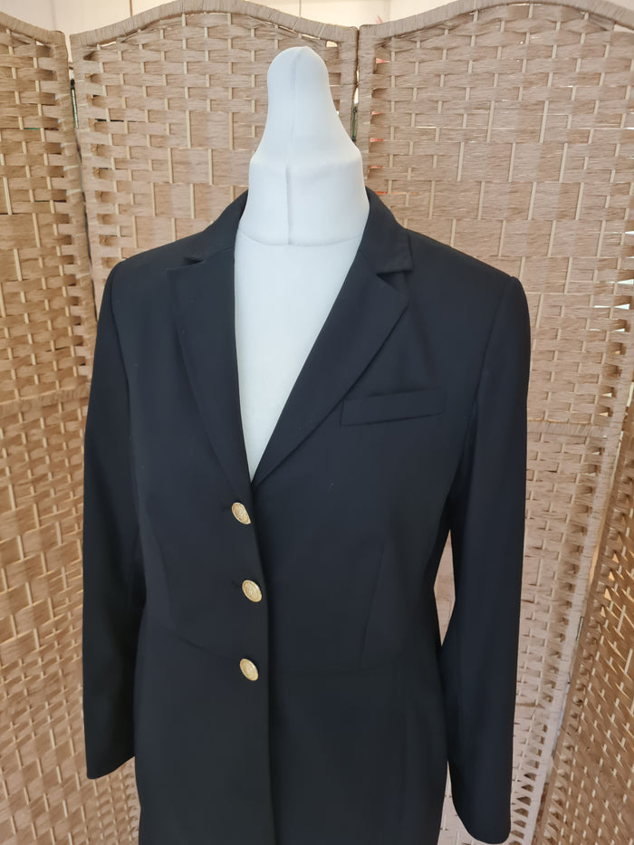 Madeline Long Black Blazer 14