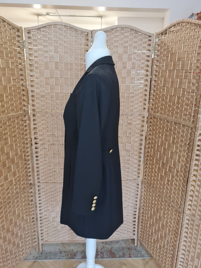 Madeline Long Black Blazer 14