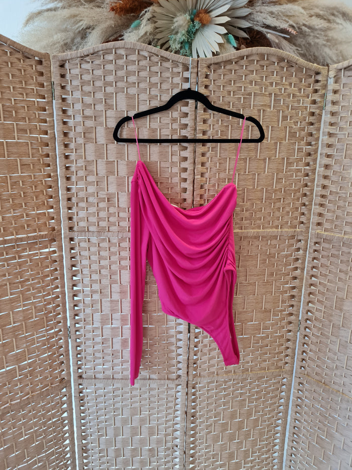 Maeve by Anthropologie Cerise Body M RRP £48