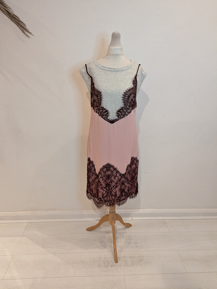 Maeve x Anthropologie Tshirt slip dress M