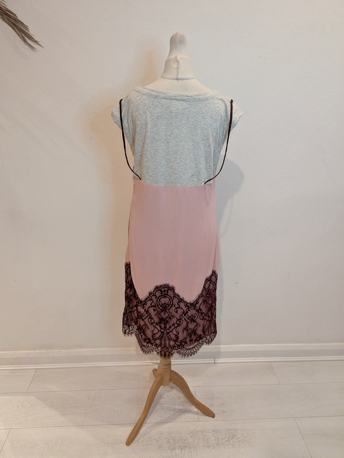 Maeve x Anthropologie Tshirt slip dress M