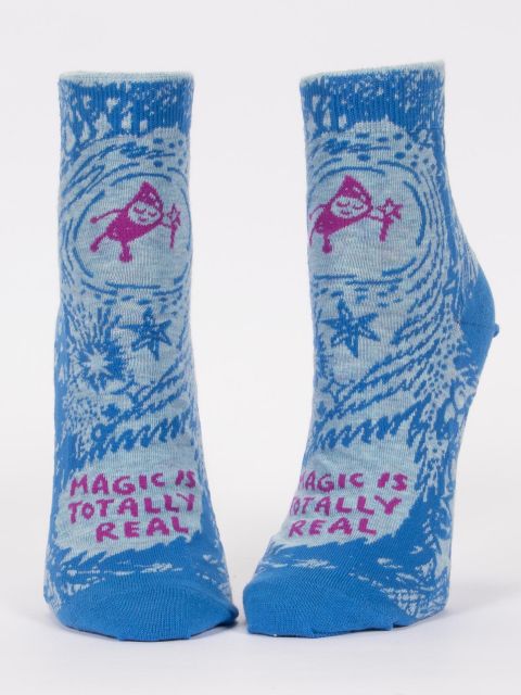 Magic Is Totally Real W-Ankle Socks BLUEQ