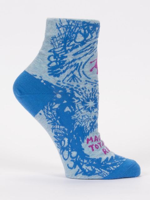 Magic Is Totally Real W-Ankle Socks BLUEQ