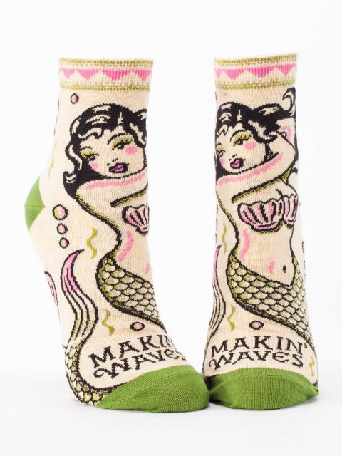 Makin' Waves W-Ankle Socks BLUEQ
