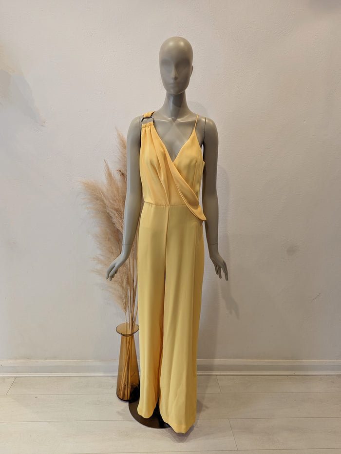 Mango Jumpsuit yellow M