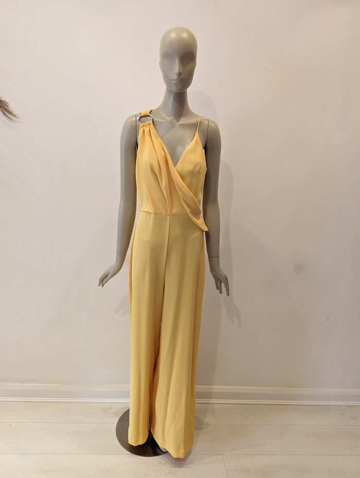 Mango Jumpsuit yellow M