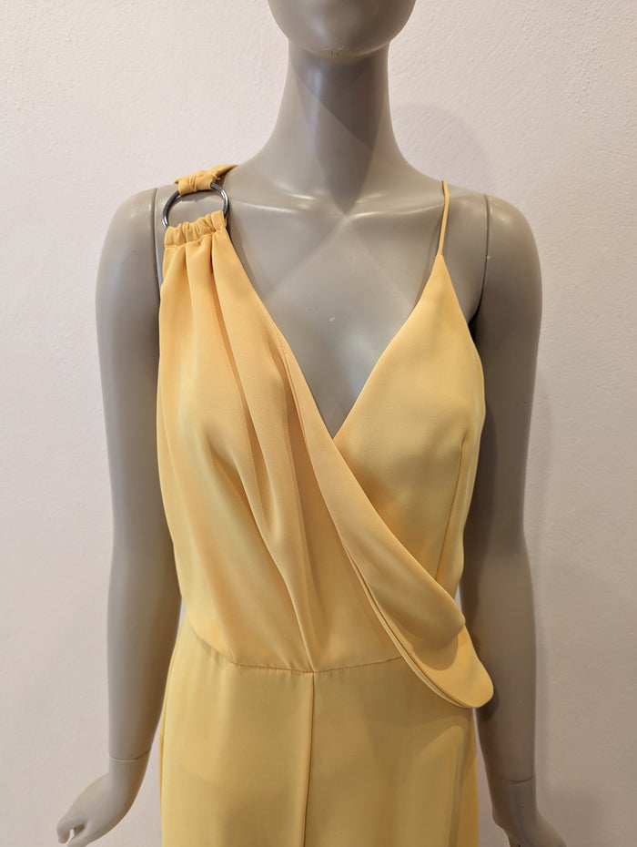 Mango Jumpsuit yellow M