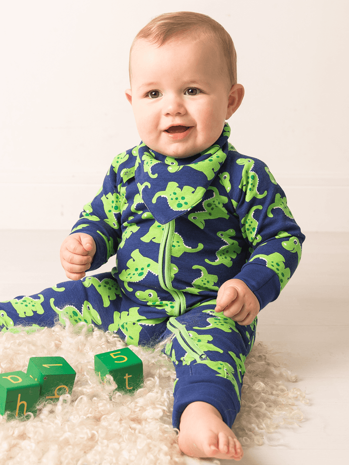 Maple the Dino Zip-Up Romper - Blade & Rose UK