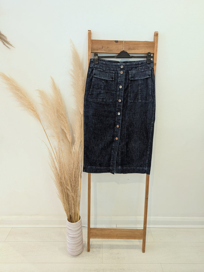 Marc Cain Denim Skirt 16/18